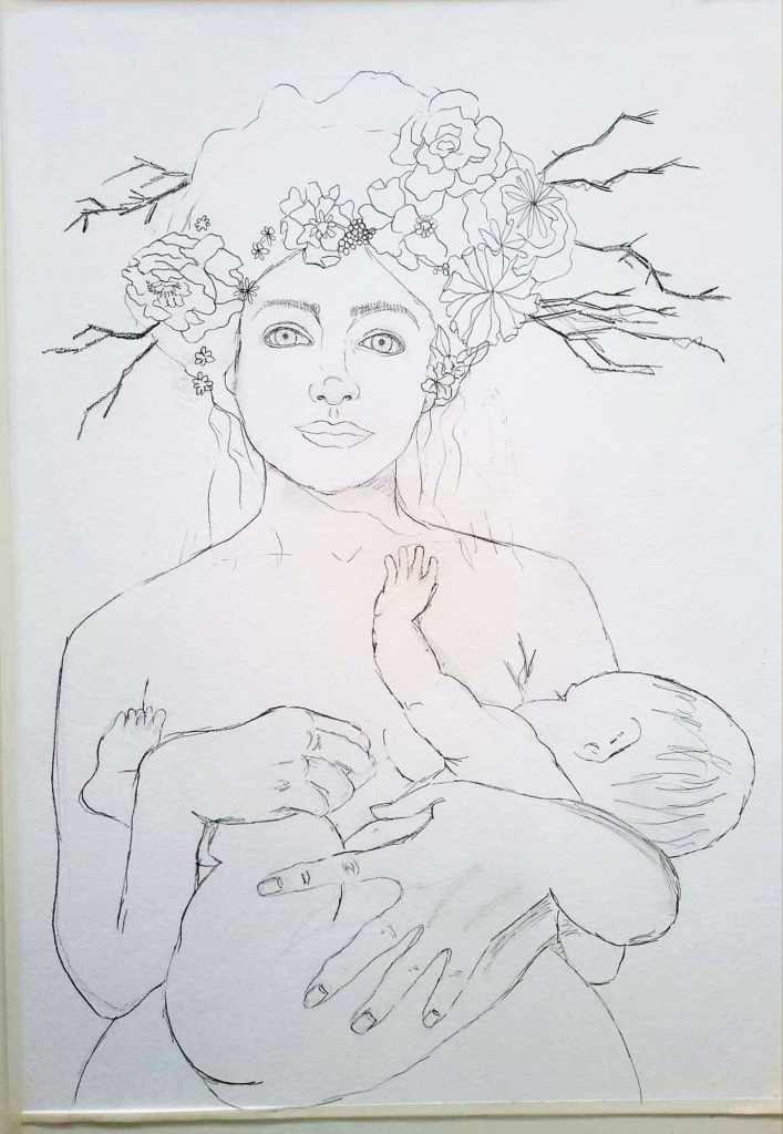 7. Mam and babbi sketch 7. Mam and babbi sketch