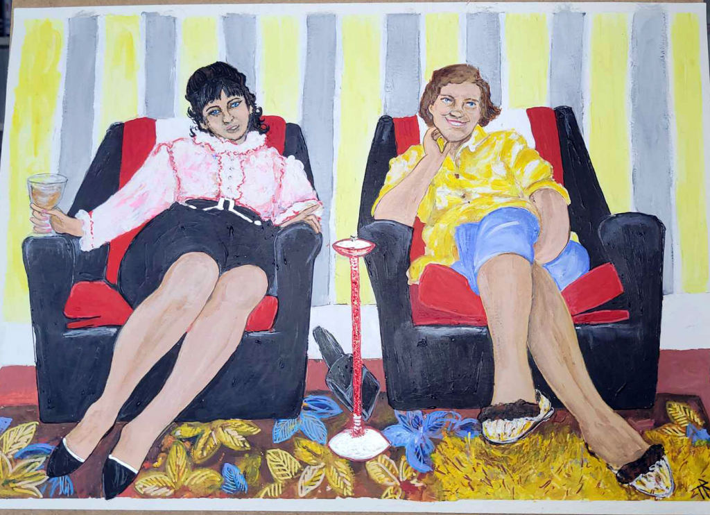 Immortal Enemies -Caroline and Isobel Xmas day 1968