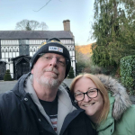 Dave and Tan at Plas Newydd Nov 2024