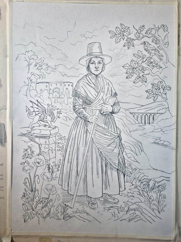 Welsh Tina -Work in progress